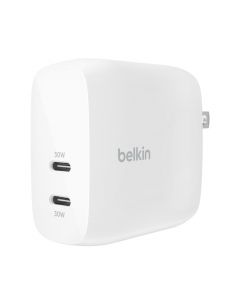 Belkin WCB010DQWH boostcharge pro universal white ac fast charging indoor