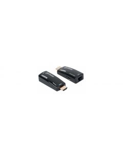 Manhattan 207539 kit extensor compacto de hdmi sobre ethernet 60m