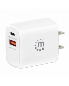 Manhattan 406291 adaptador e inversor de corriente interior 20 w blanco