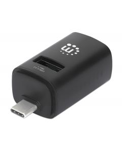 Manhattan 180993 nodo concentrador usb 3.2 gen 1 (3.1 1) type-c 5000 mbits negro