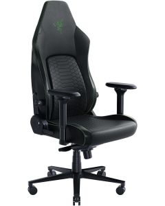 Razer RZ38-04900100-R3U1 silla gamer iskur v2, hasta 136kg, negro/verde