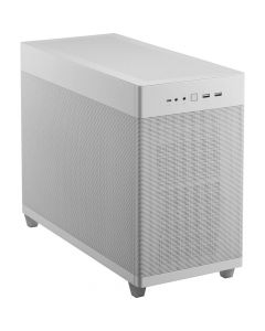 Asus ap201 prime case mesh white ap201/wht/mesh// gabinete mini torre minimalista ventilador itxmicro atx color blanco