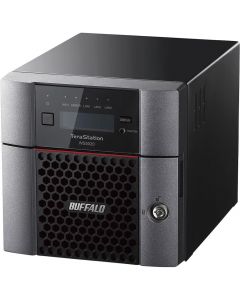 Buffalo WS5420DN16S9 nas 4 bahías terastation 5420dn iot series , 16tb (incluye hdd de 4tb) raid 0/1/5, incluye windows server 2019