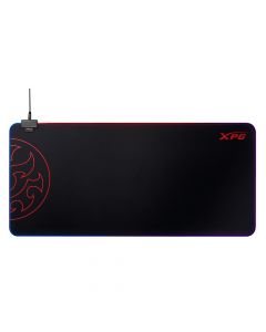 Xpg BATTLEGROUNDL-BKCWW alfombrilla para ratón cojín de juegos negro