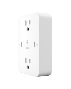 Belkin WCZ001DQWH adaptador para enchufe nema 5-15p 5-15 blanco