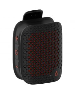 Creative Labs 51MF8515AA000 altavoz portátil muvo clip-on con bluetooth® 5.4 - resistente al agua, usb-c negro