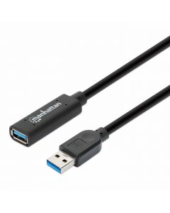 Manhattan 153751 cable usb 10 m 3.2 gen 1 (3.1 1) a negro