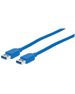 Manhattan 354295 cable usb 3.2 gen 1 (3.1 1) 1.8 m 3.0 type-a azul