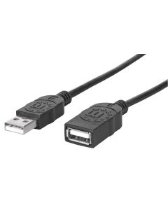 Manhattan 308519 cable usb 2.0 1 m a negro