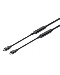 Manhattan 355964 cable usb 3.2 gen 2 (3.1 2) 3 m c negro