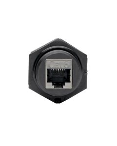Tripp-Lite N206-BC01-IND tripp lite acoplador de mampara rj45 para cat5  cat6, hembra a hembra, blindado, industrial, tapa contra el polvo - ip68, taa