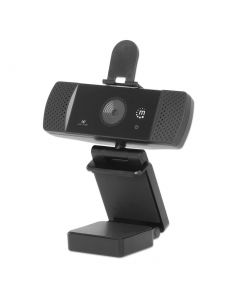 Manhattan 462549 webcam usb quad-hd 1440p con rotación 360
