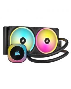 Corsair CW-9061002-WW h115i processor liquid cooling kit 5.51 (14 cm) black