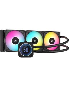 Corsair CW-9060075-WW icue h150i elite lcd xt processor all-in-one liquid cooler 4.72 (12 cm) black 1 pc(s)