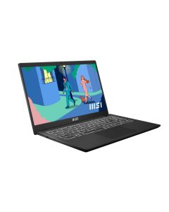 Msi B12M-455US modern 15 intel core i5 i5-1235u computadora portátil 39.6 cm (15.6) full hd 16 gb ddr4-sdram 512 ssd wi-fi 6 (802.11ax) windows 11 home negro