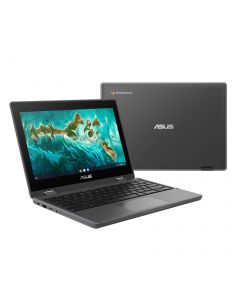 Asus CR1100FKA-BP0914 chromebook flip cr1 90nx03e1-m01110 intel® celeron® n n4500 29.5 cm (11.6") pantalla táctil hd 8 gb lpddr4x-sdram 64 emmc wi-fi 6 (802.11ax) chromeos gris