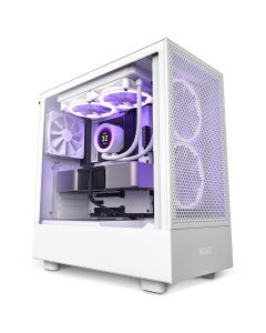 Nzxt CC-H51FW-01 h5 flow midi tower blanco