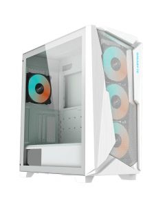 Gigabyte GB-C301GW c301 glass white gabinete de computadora midi tower blanco