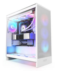 Nzxt CM-H72FW-R1 h7 flow rgb midi tower blanco