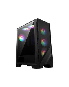 Msi MAG FORGE 120A AIRFLOW gabinete de computadora midi tower negro, transparente