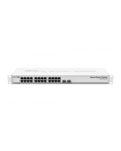 Mikrotik CSS326-24G-2S+RM switch gestionado gigabit ethernet (10/100/1000) energía sobre (poe) 1u blanco