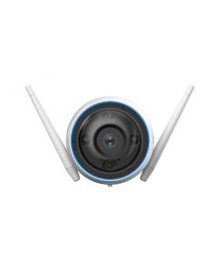 Ezviz H3-3K bala wifi / 5mp (3k) detección humana de vehiculo sirena luz parpadeante colores en oscuridad micro sd uso exterior