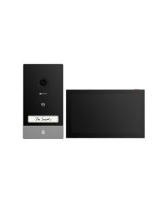 Ezviz CS-HP7 kit de videoportero hp7, monitor touch 7, inalámbrico/alámbrico, negro/plata
