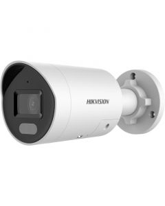 Hikvision DS-2CD2047G2H-LIU/SL [dual light + colorvu] bala ip 4 megapixel / lente 2.8 mm 40 mts ir luz blanca microfono integrado exterior ip67 wdr 130 db videoanaliticos (filtro de falsas alarmas) captura fac