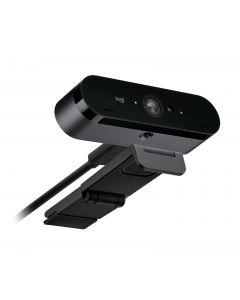 Logitech 960-001723 brio 4k webcam - graphite cámara web usb negro