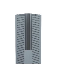 Panduit CWD3LG6 conductor de esquina panelmax CWD3LG6, gris cl., pvc, 3.57x4.4, paq. 6