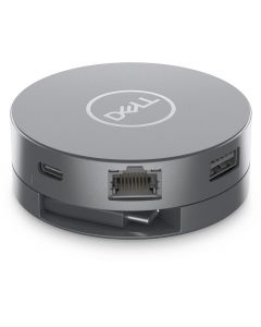 Dell DELLDA305U da305 alámbrico usb 3.2 gen 2 (3.1 2) type-c plata