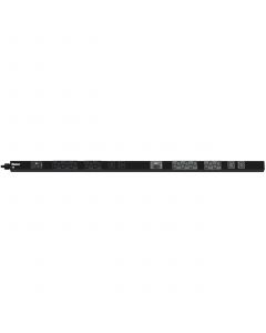 Panduit P24B15M Pdu Básico Para Distribución De Energía, Enchufe Entrada Nema L6-30P, Con 20 Salidas C13 Y 4 C19, Instalación Vertical, 208 Vca, 30 Amp