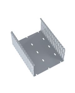 Panduit F6X4LG6 conducto ranurado estrecho pvc 6 "x 4" x  -