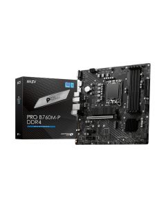 Msi PRO B760M-P DDR4 placa base intel b760 lga 1700 micro atx
