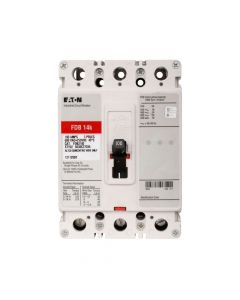 Eaton FDB3040L series c complete molded case circuit breaker, f-frame, fdb, fixed thermal, magnetic trip type, three-pole, 40a, 600 vac, 250 vdc, 18 kaic at 240 14 480 line and load, 50/60 hz