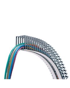 Panduit FL12X12LG-AV panduct® flexible wiring duct