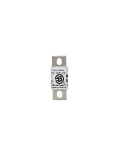 Bussmann FWX-200A eaton series fwx high speed fuse, 600v, 200a rms, 200 kaic vac, 50 at 250 vdc, non indicating, blade end x end, stud