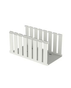 Panduit G4X4WH6 conductor ranura angosta panduct G4X4WH6, blanco, pvc, 4.1x4.25, paq. 6