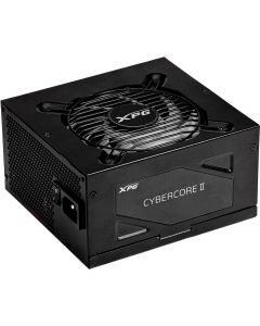Xpg CYBERCOREII1000P-BKCUS fuente de poder cybercoreii - modular, 1000w, atx 3.0  3.1, platinum 80 plus, negro.