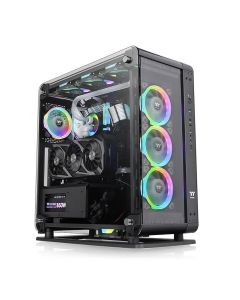 Thermaltake CA-1V2-00M1WN-00 core p6 tempered glass mid tower midi negro