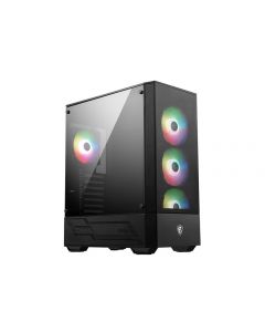 Msi MAG FORGE 112R gabinete de computadora midi tower negro, transparente