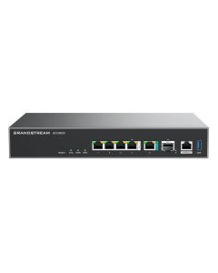 Grandstream GCC6020 GCC6020, dispositivo 4 en 1, conmutador ip, firewall, ruteador vpn y switch, 4xgeth, 1x2.5geth, 5xpoe, 1xsfp+, 1 usb, 1xconsola