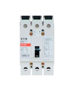 Eaton GD3030 series c complete molded case circuit breaker, g-frame, gd, fixed thermal, magnetic trip type, three-pole, 30 a, 480 vac, 125/250 vdc, 65 kaic at 240 22 50/60 hz