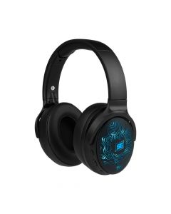 Vorago HPB-401-LED audífono y auriculare auriculares inalámbrico alámbrico diadema llamadasmúsica usb tipo c bluetooth negro