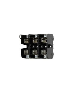 Bussmann JM60060-3CR eaton series jm modular fuse block, cr, 35-60 a, three-pole, class j, box lug, 200 kaic, 600 v portafusibles clase j serie bussman