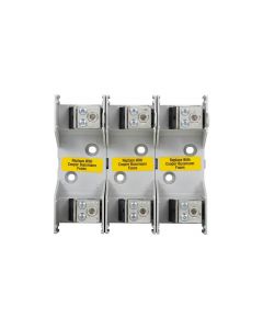 Bussman JM60100-3CR eaton Bussmann portafusibles clase j 100a hdr600 3 polos -  series jm modular fuse block, cr, 70-100 a, three-pole, class j, knife blade end x end, 200 kaic, 600 v