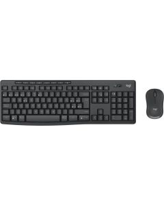 Logitech 920-012063 mk370 combo for business teclado ratón incluido oficina rf inalámbrico + bluetooth qwerty español grafito