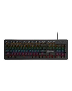 Msi FORGE GK300 BLUE ES teclado alambrico usb 2.0/rgb 9 modos español