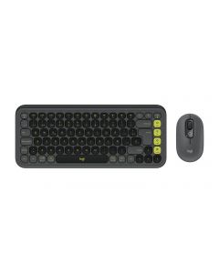 Logitech 920-013052 teclado/mouse pop icon inalambrico bluetooth easy-switch grafito