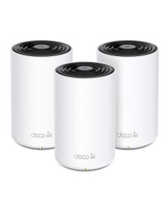 Tp-Link DECO XE75(3-PACK) xe75 triple banda (2.4 ghz  5 6 ghz) wi-fi 6e (802.11ax) blanco 3 interno
